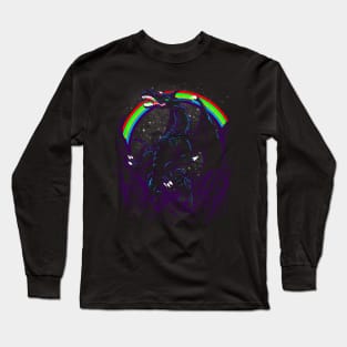 Rainbow in the Night Long Sleeve T-Shirt